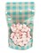 Kraft Stand Up Zipper Pouch w/ Pastel Blue Plaid 5 1/8" x 3 1/8" x 8 1/8" 25 Pack ZBGSW3BLP